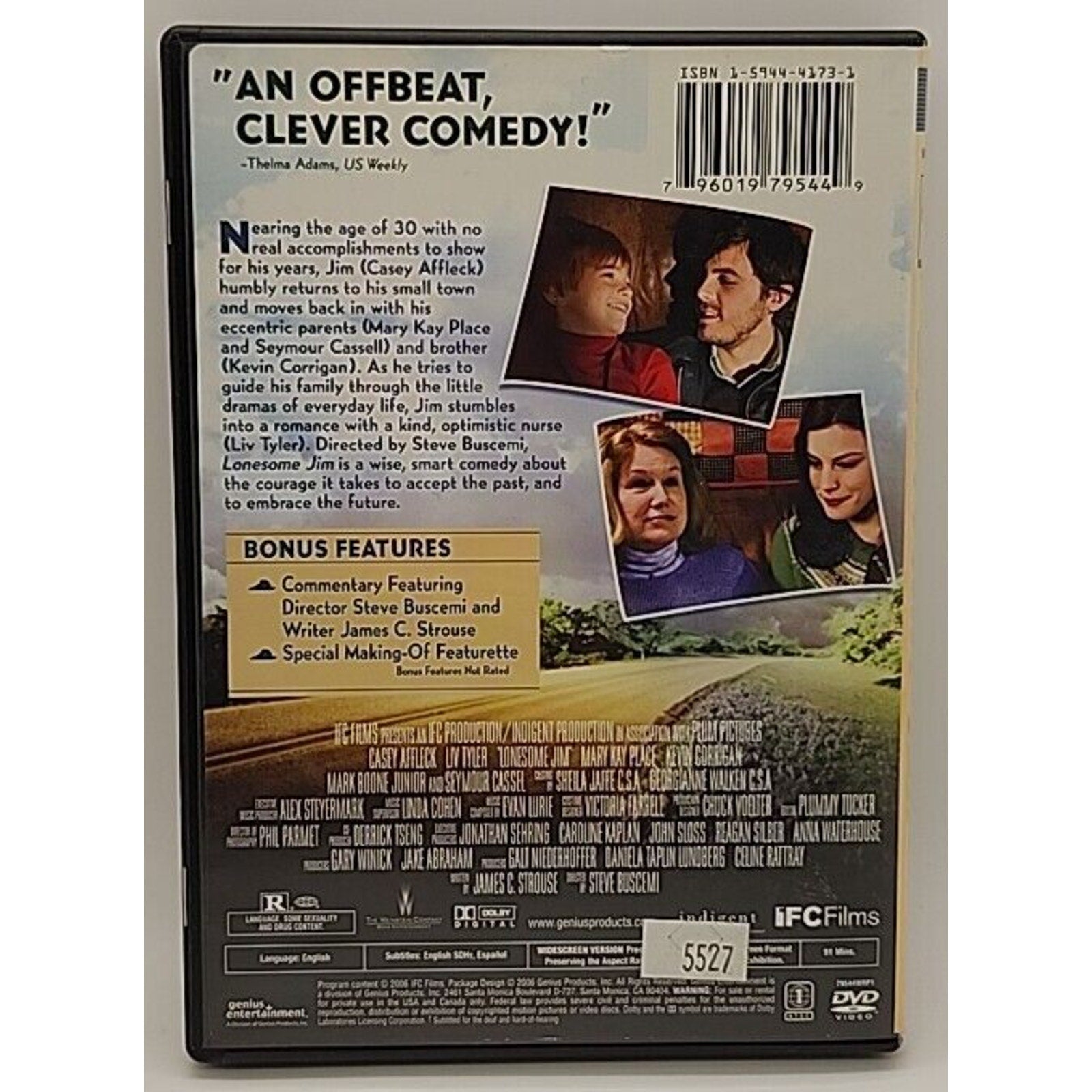 Lonesome Jim (DVD, 2005)