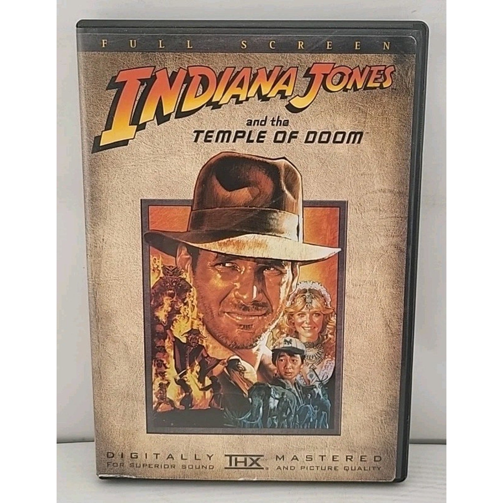 Indiana Jones and the Temple of Doom (DVD, 1984,Fullscreen)