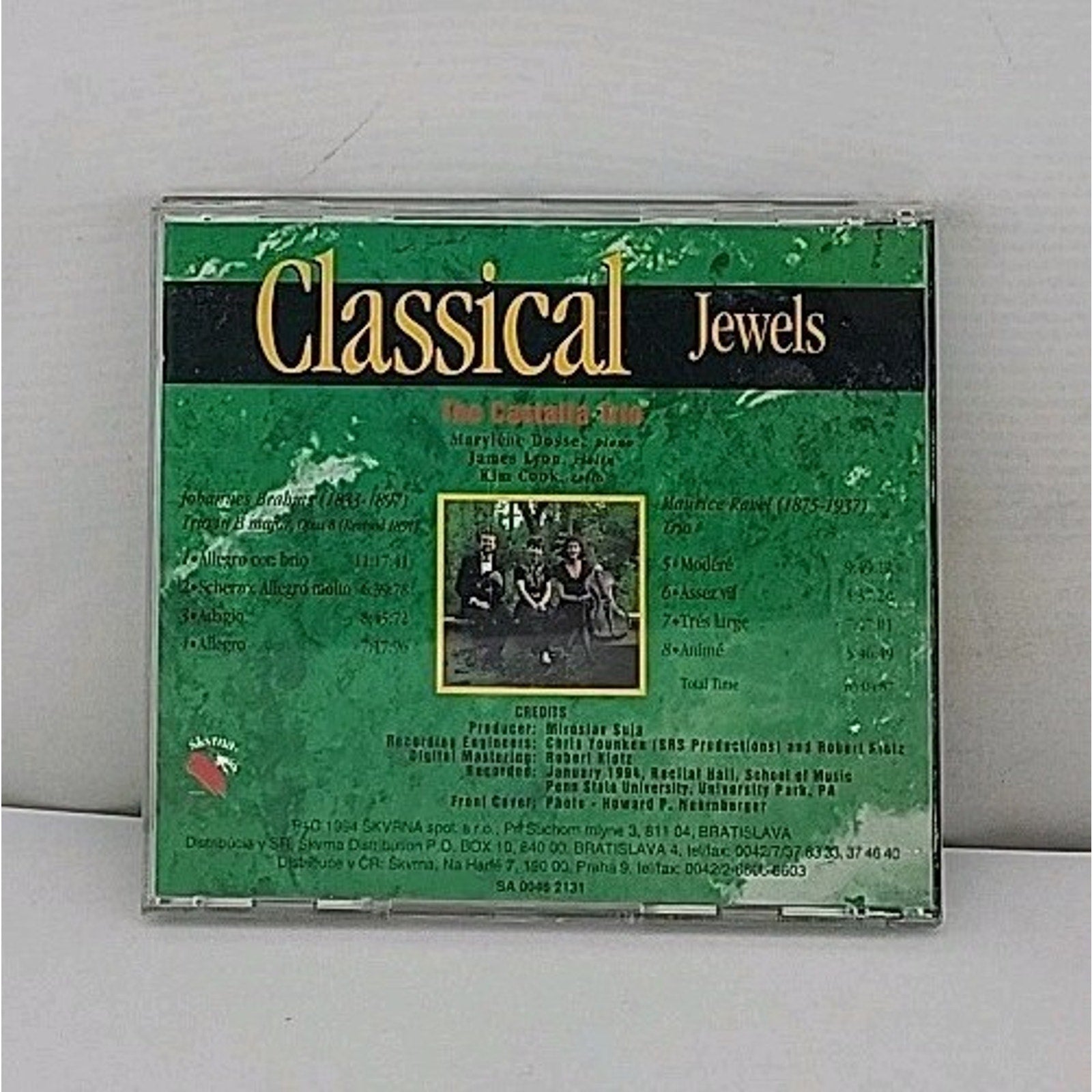Classical Jewels By The Castalia Trio CD