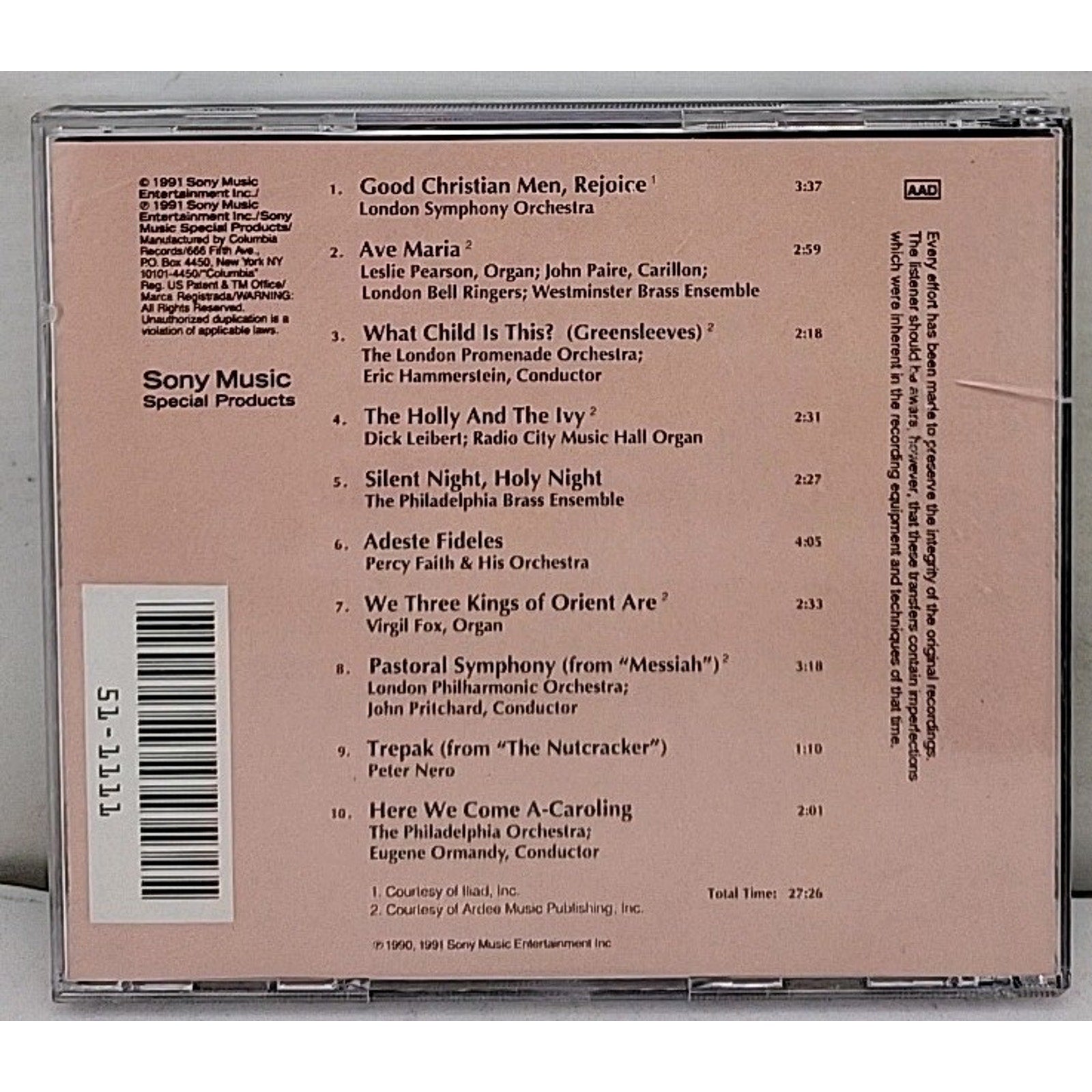 A Holiday Concert CD