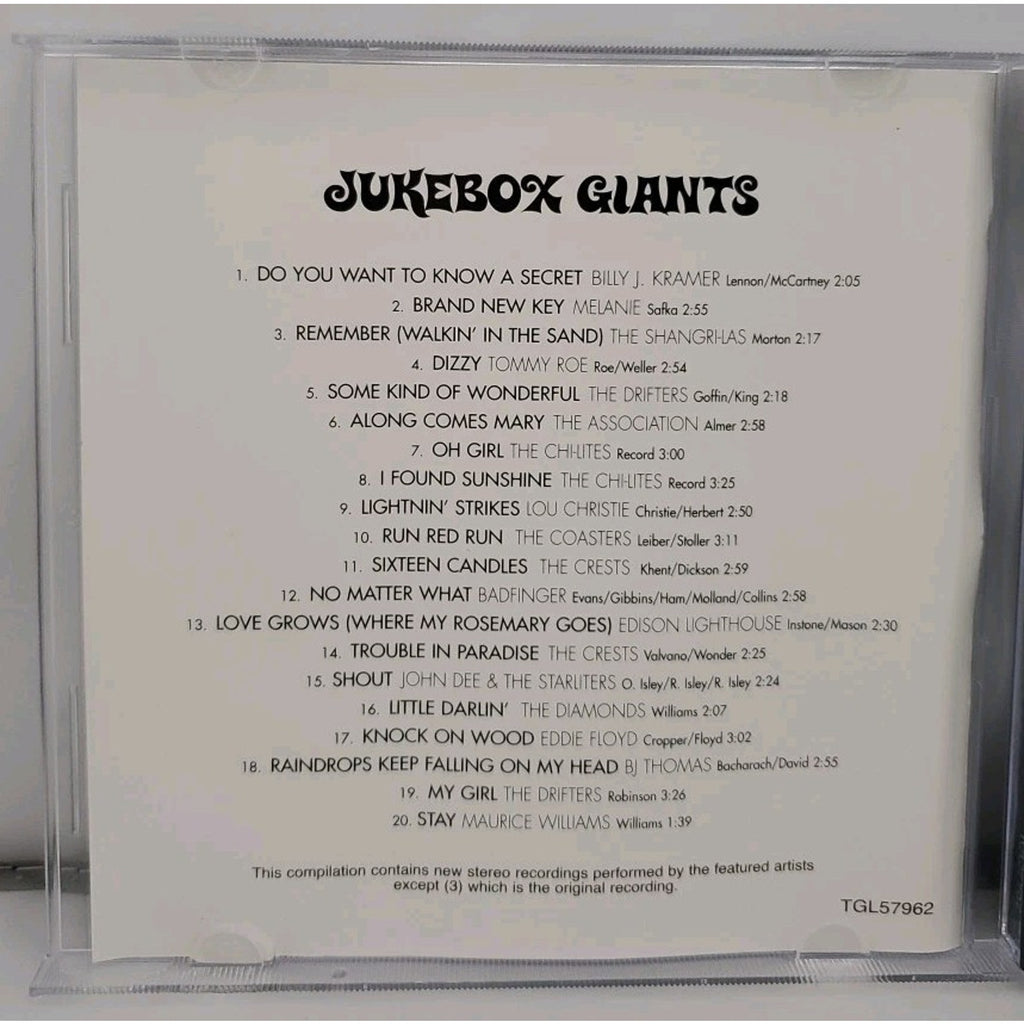 Jukebox Giants by Various The Gold Collection (CD, 2004)