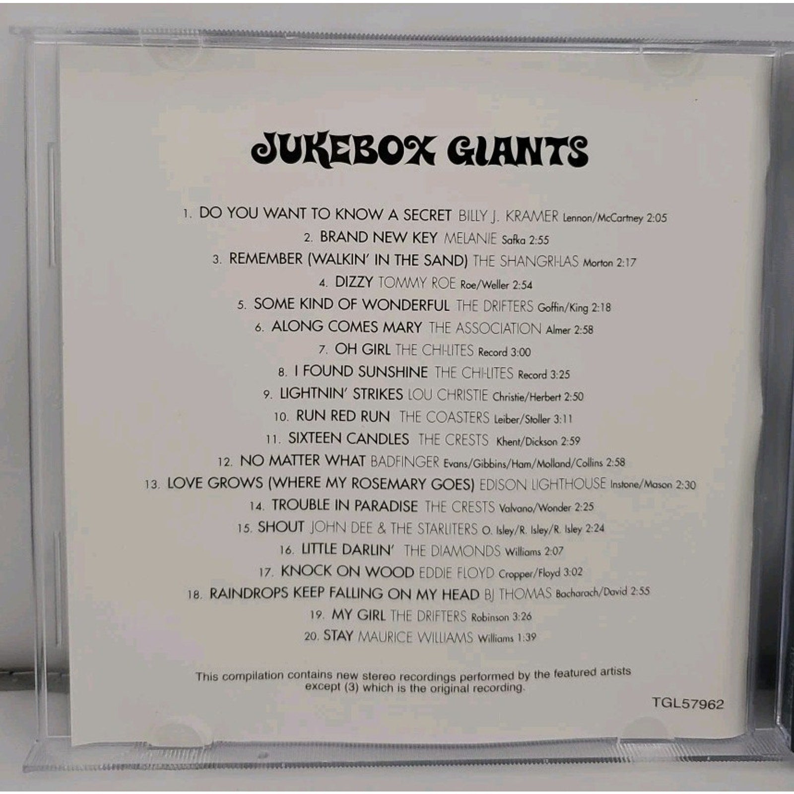 Jukebox Giants by Various The Gold Collection (CD, 2004)