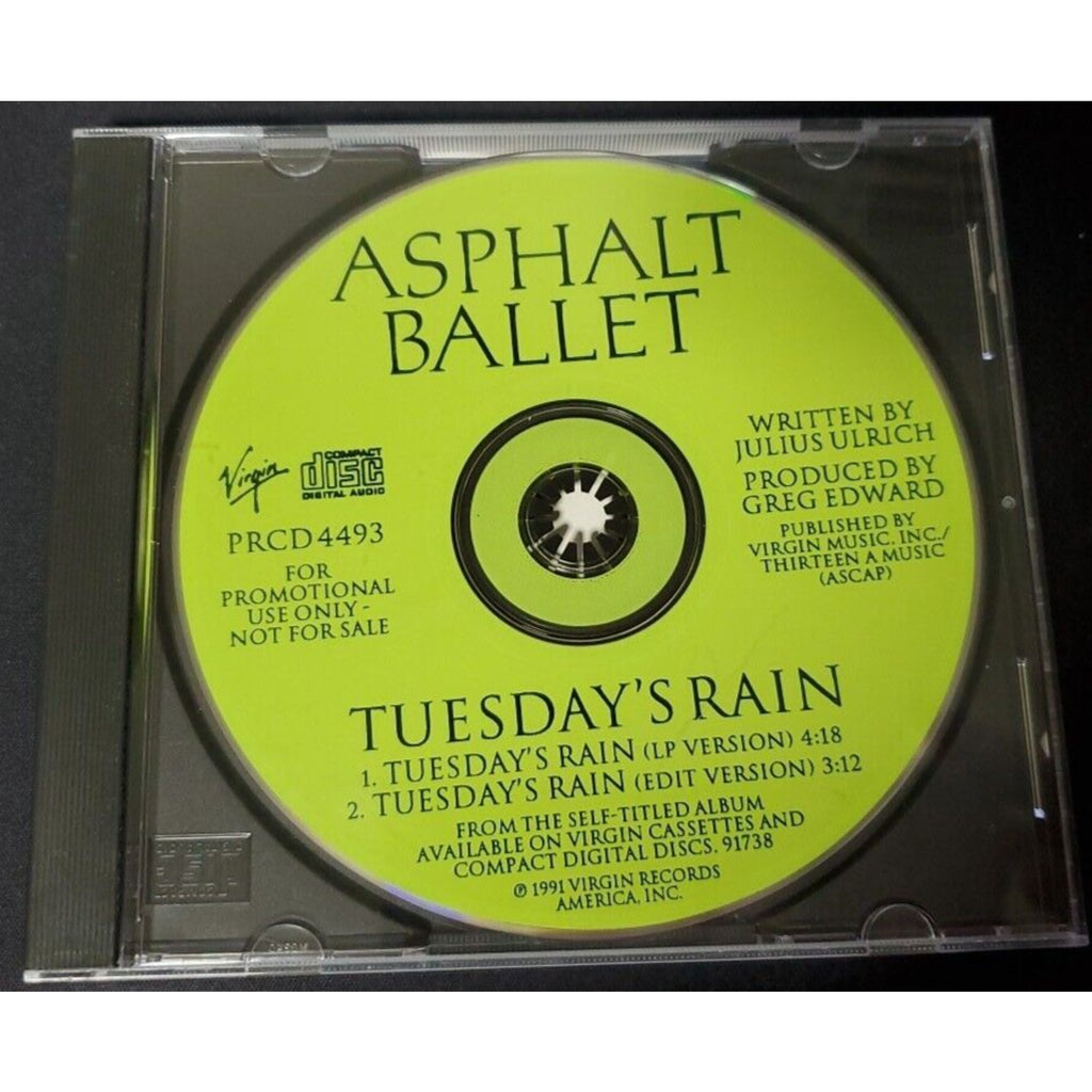 Asphalt Ballet Tuesday's Rain (CD)