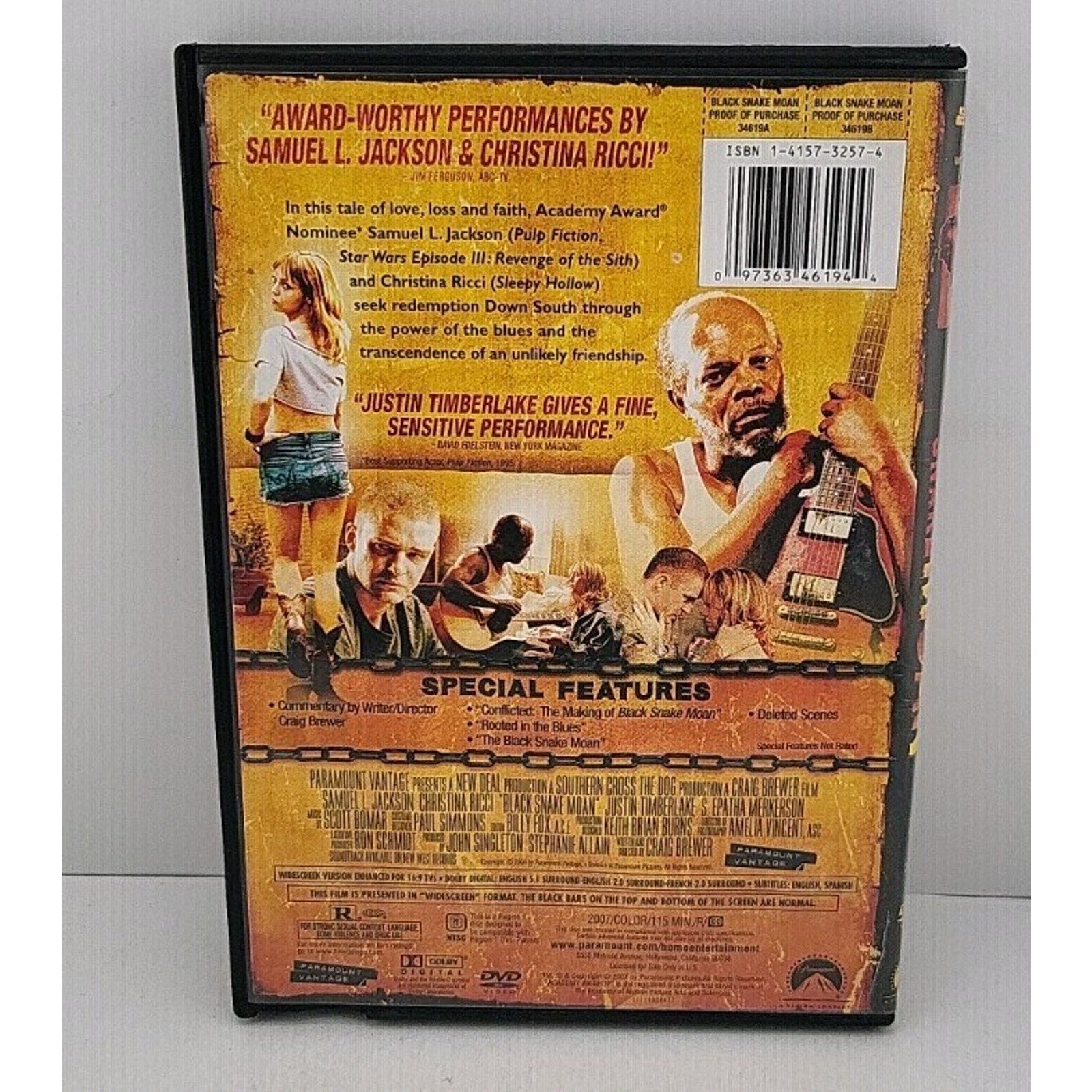 Black Snake Moan (DVD, 2007)