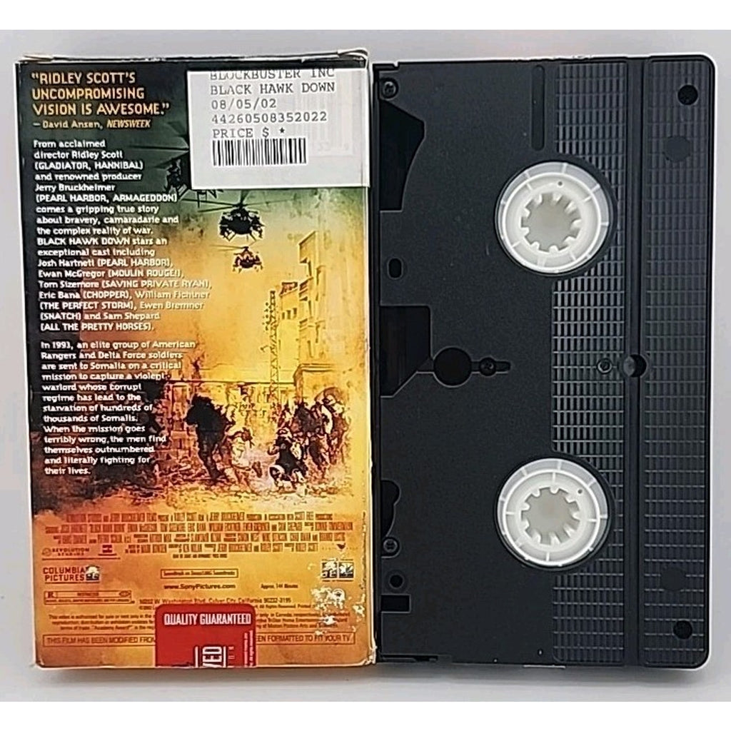 Black Hawk Down (VHS, 2002)