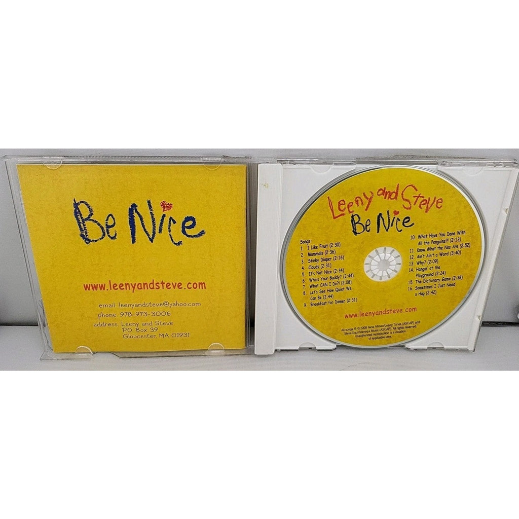 Be Nice by Leeny and Steve (CD, 2008)