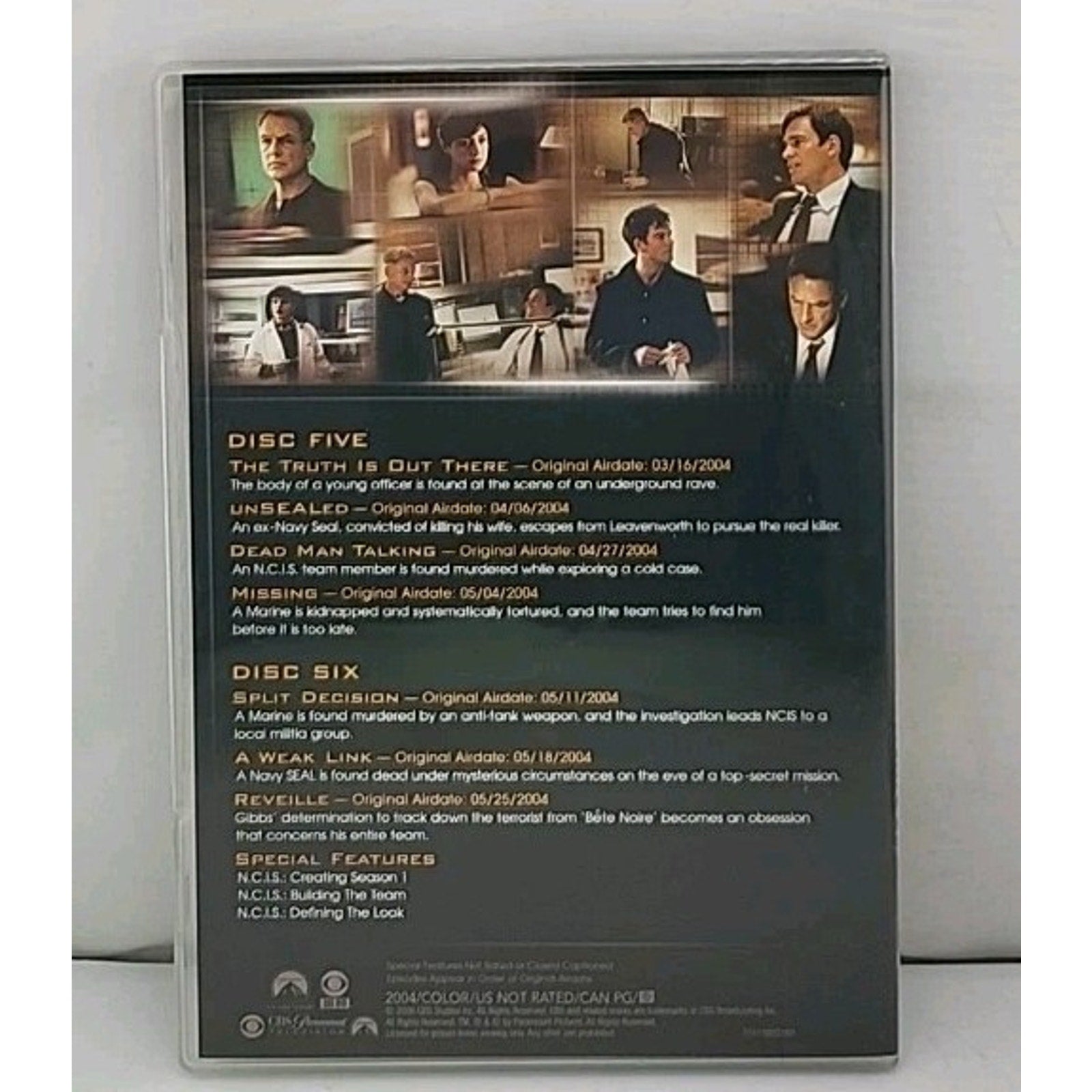 Ncis: Naval Criminal Investigative Service: the Complete First Season (DVD,...