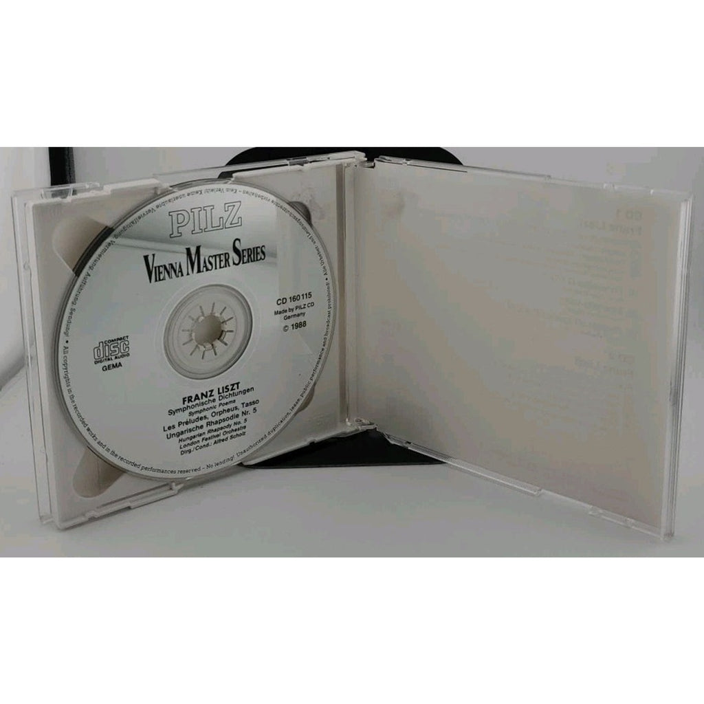 Franz Liszt : Concertos Pour Piano Nº 1 & 2 CD 1984 Erato Francois-Rene Duchable