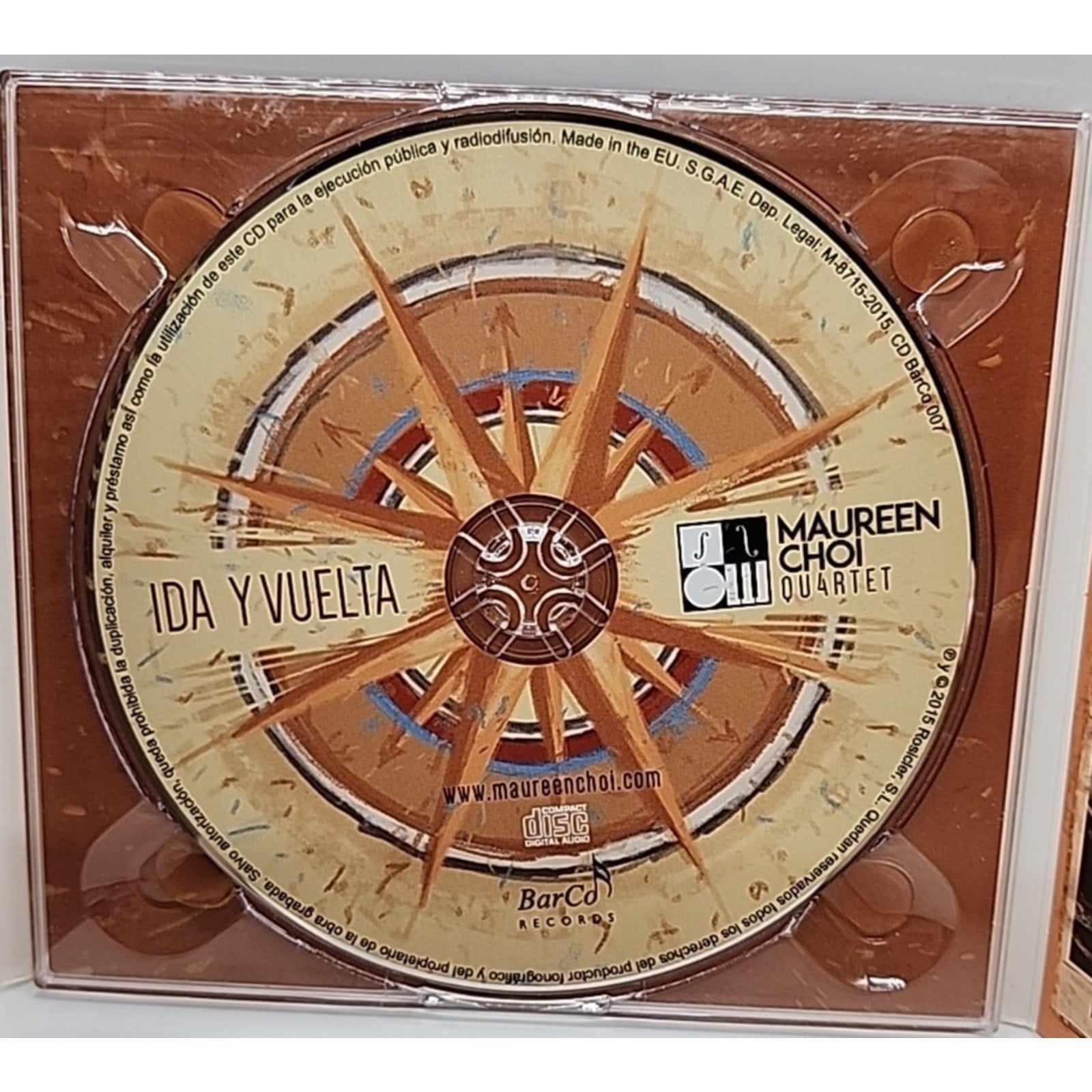 Ida Y Vuelta [Digipak] by Maureen Choi Quartet (CD, 2015, Barco) *Autographed*