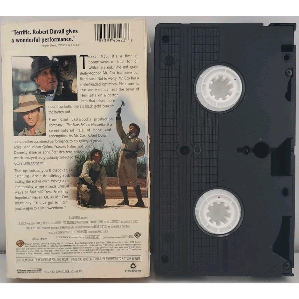 The Stars Fell on Henrietta (VHS, 1997)