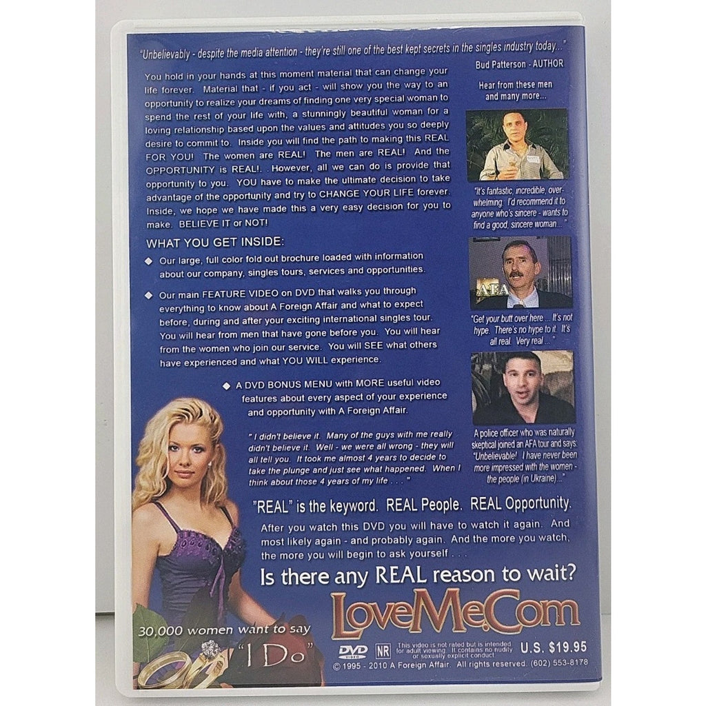A Foreign Affair (World Famous International Romance) DVDr