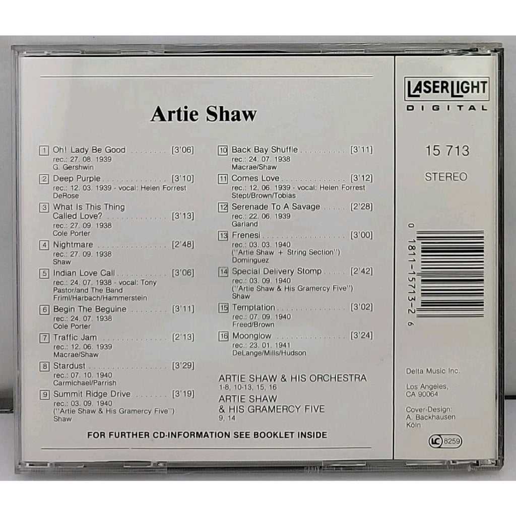 Artie Shaw: The Jazz Collector Edition - Audio CD