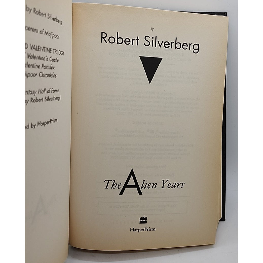Alien Years by Robert A. Silverberg (1998, Hardcover)
