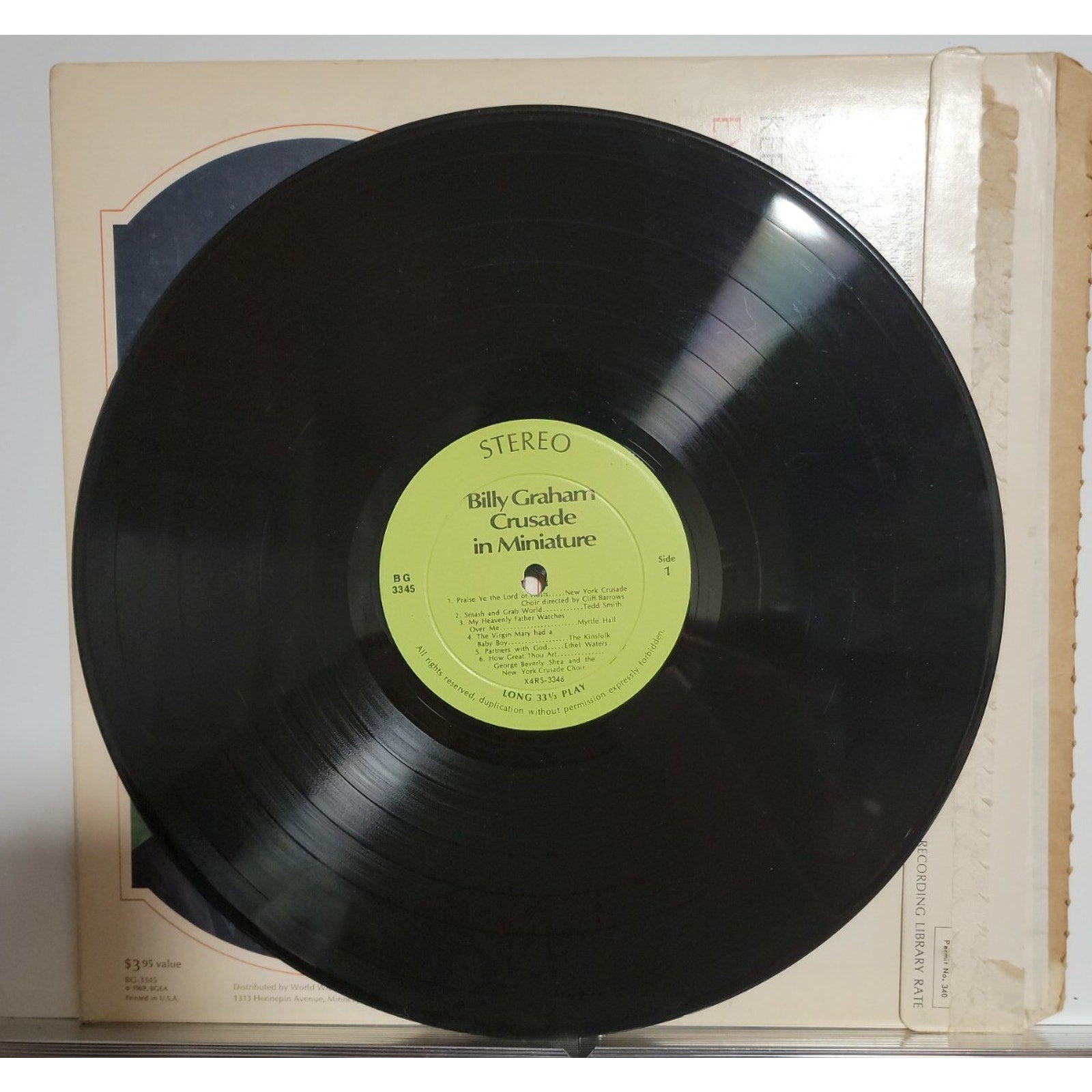 Various – Billy Graham Crusade In Miniature (Vinyl)