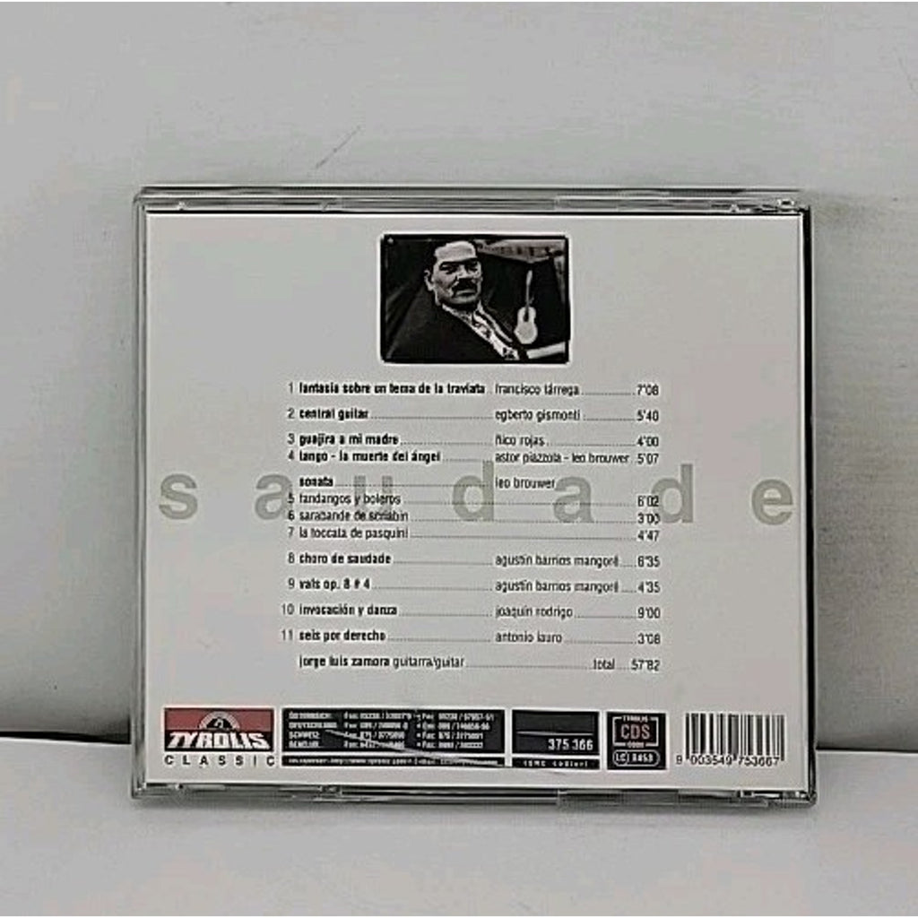 Saudade By Jorge Luis Zamora CD