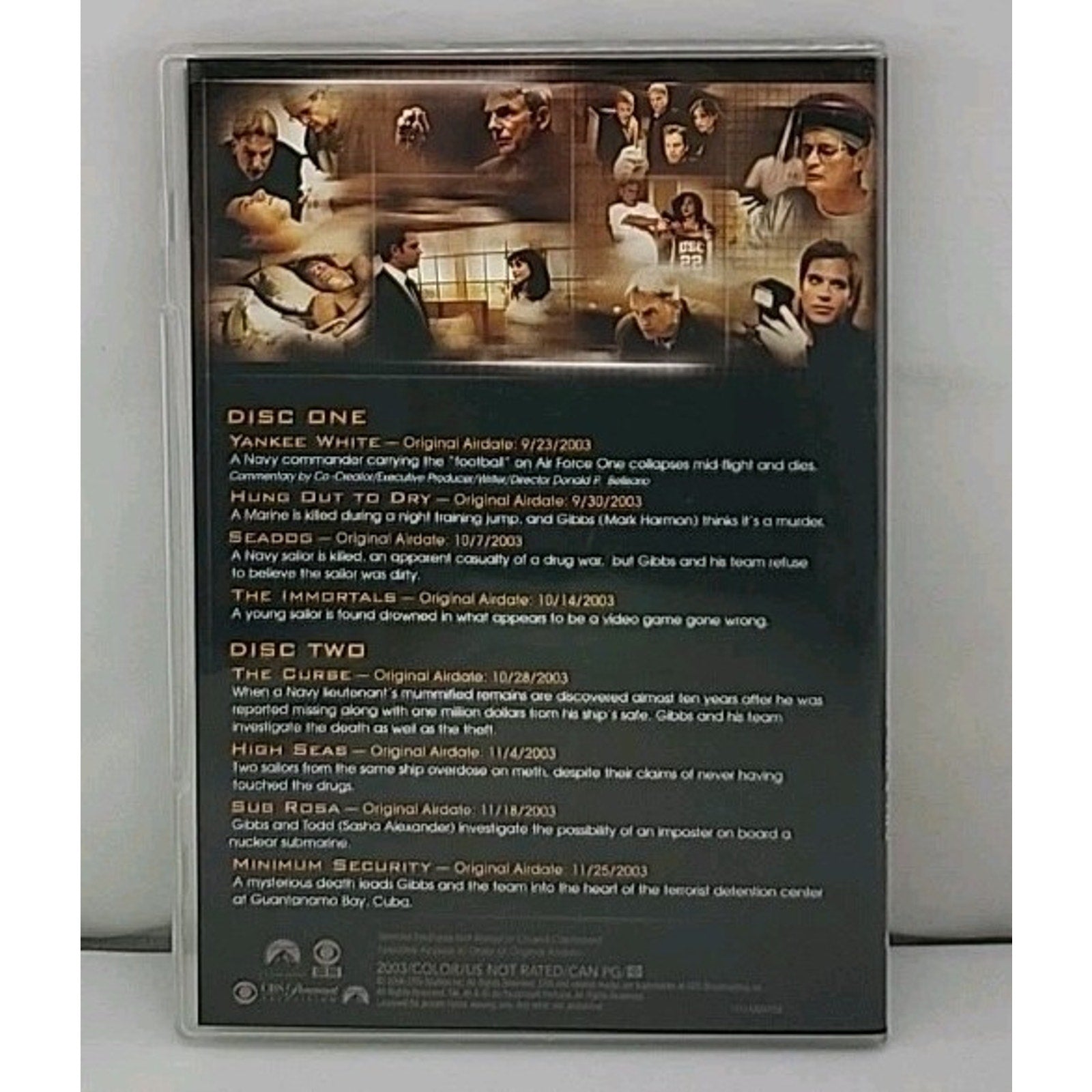 Ncis: Naval Criminal Investigative Service: the Complete First Season (DVD,...