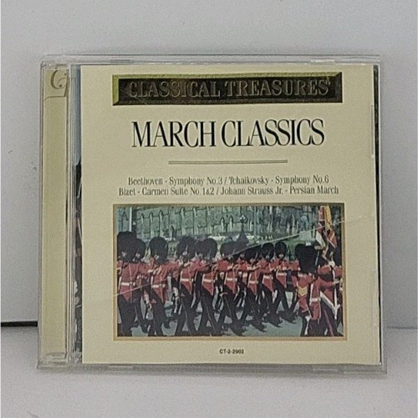 Classical Treasures - March Classics - Beethoven, Bizet, Tchaikovsky CD