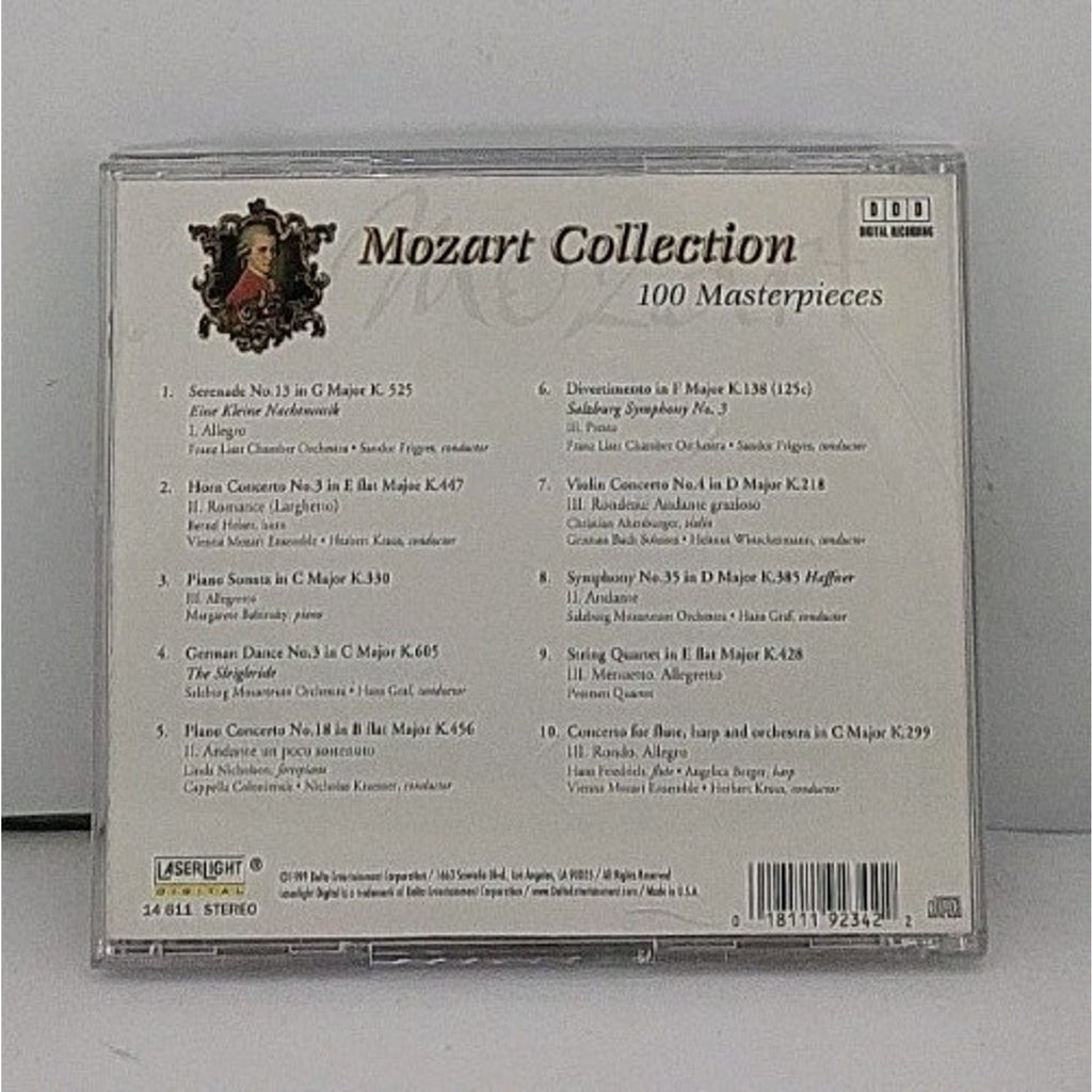 Mozart Collection/Con Hn 3/Sal by W.A. Mozart (CD, 2001)