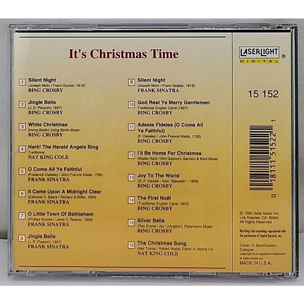 It's Christmas Time by Crosby, Bing / Sinatra, Frank / Nat King Cole (CD)