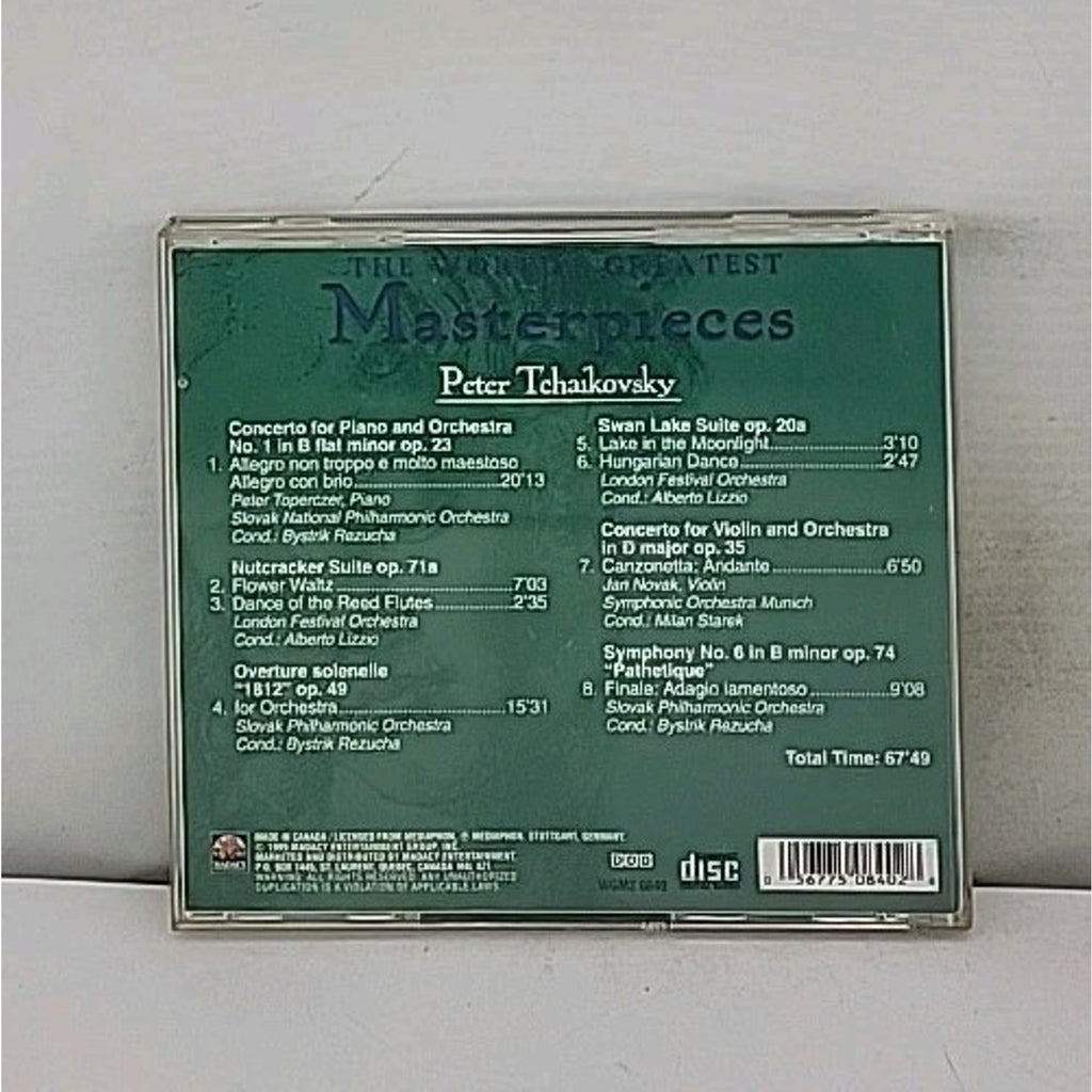 The World's Greatest Masterpieces CD Peter Tchaikovsky