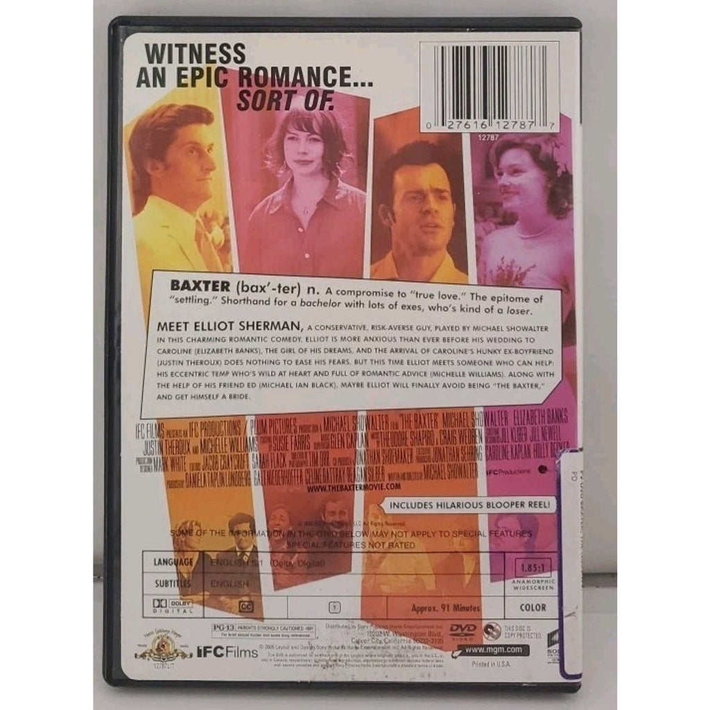 The Baxter - DVD By Michael Showalter -