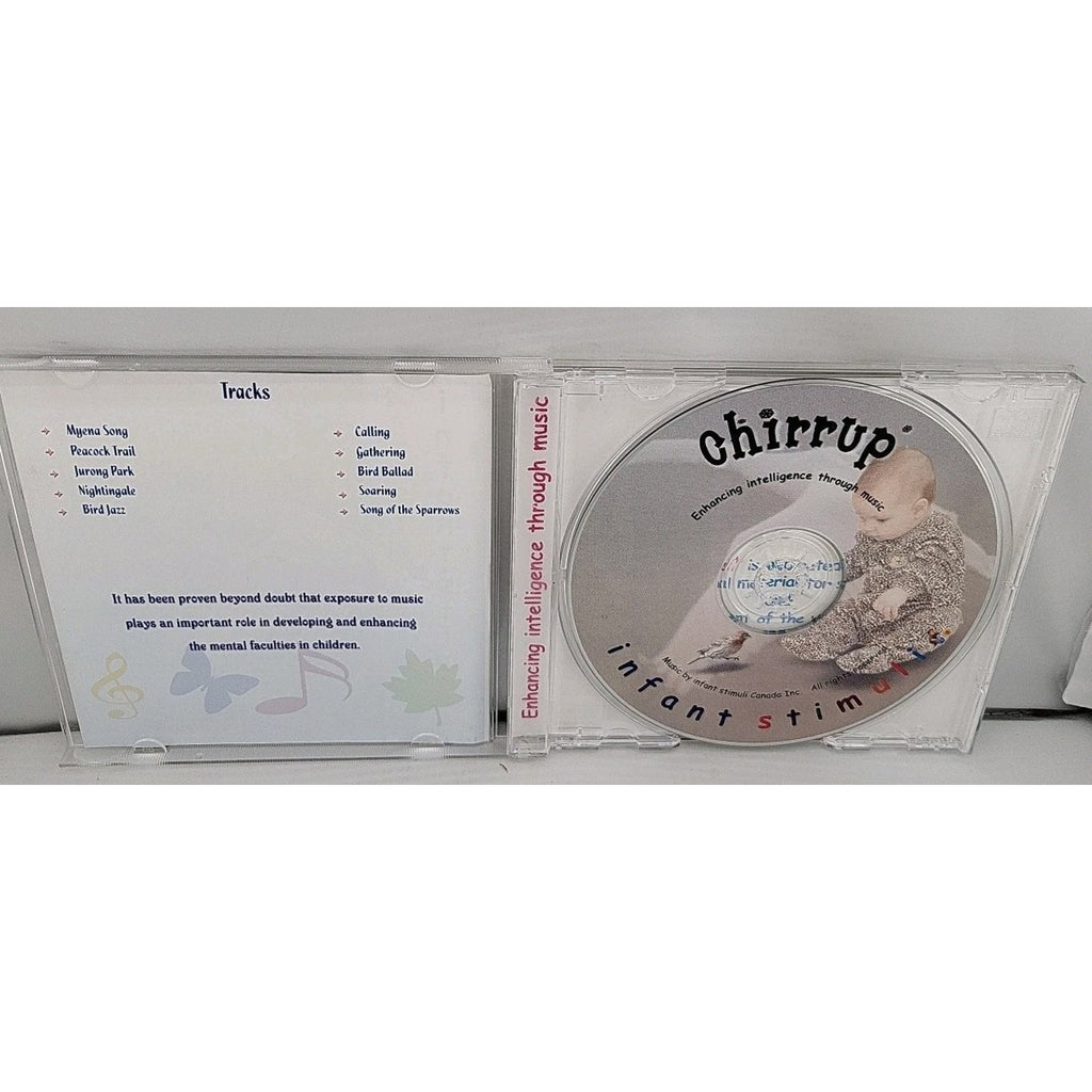 Music Therapy CD Chirrup Bird Songs Collection to Enhancing Baby's Intelligence