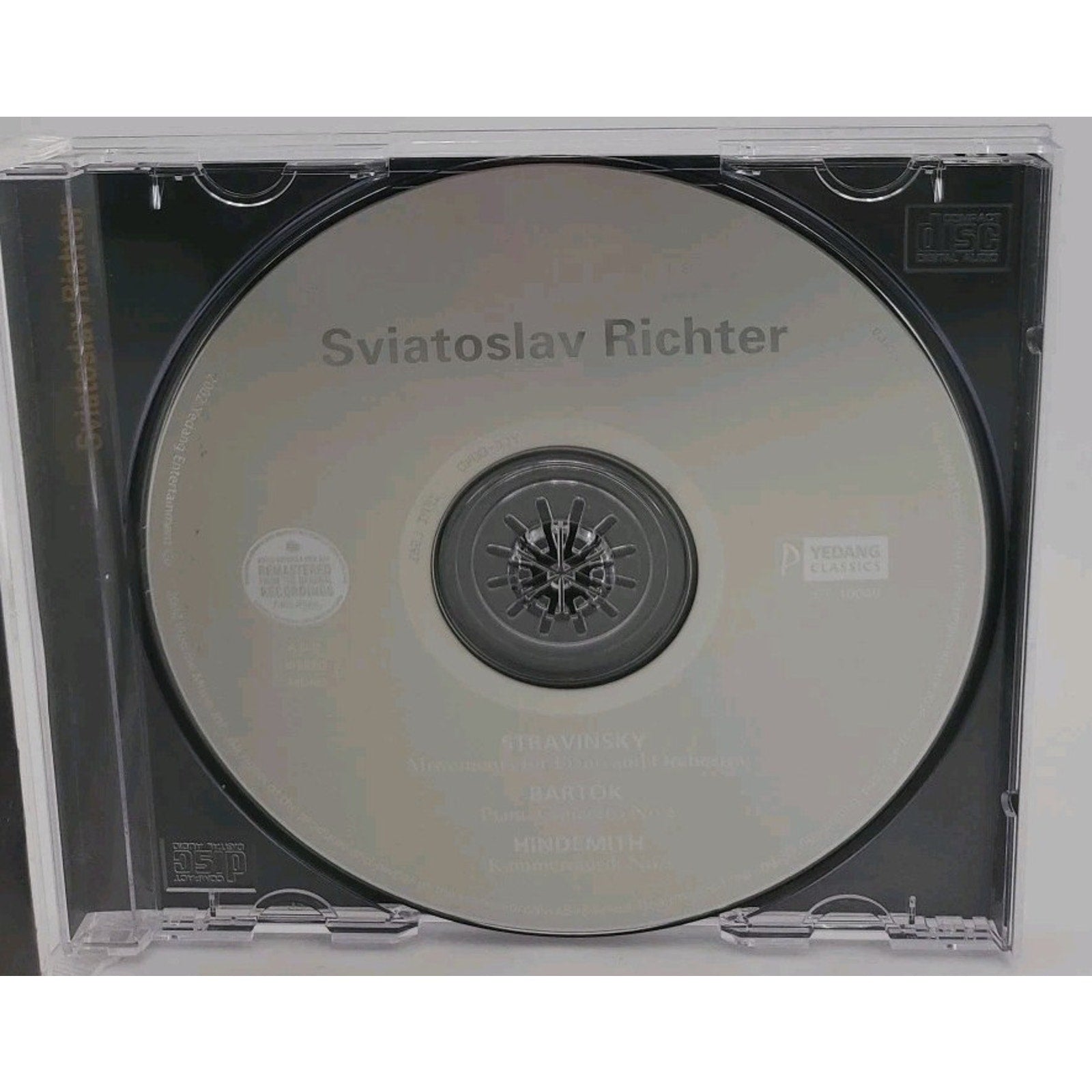 Sviatoslav Richter - Stravinsky, Bartók, And Hindemith - CD