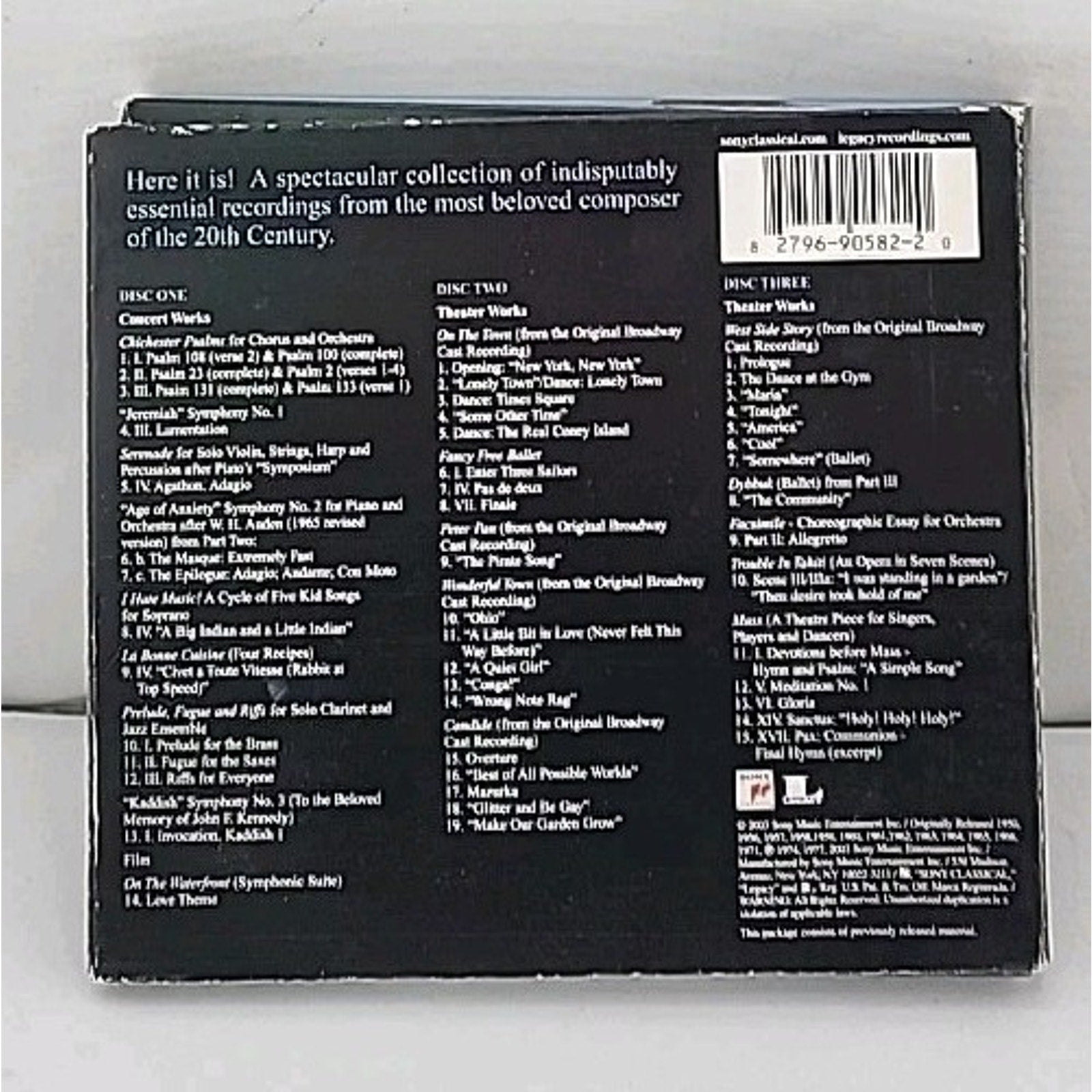Essential Bernstein: Total Embrace-Composer by Bernstein, Leonard (CD, 2003)
