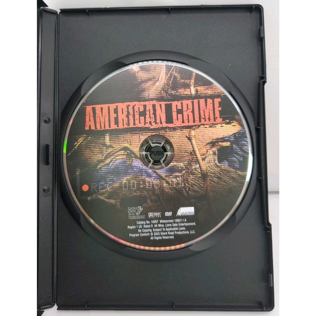 American Crime (DVD, 2004)