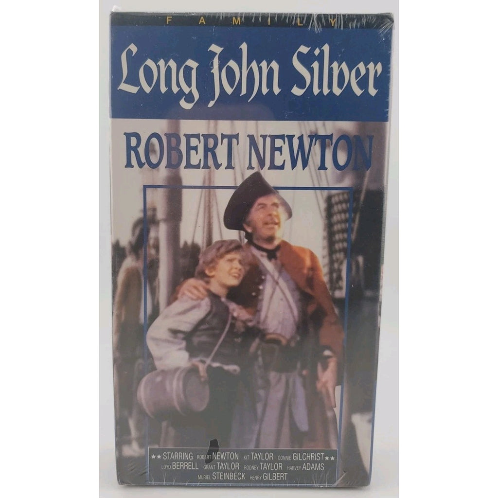 Long John Silver - Robert Newton - VHS *Brand New*
