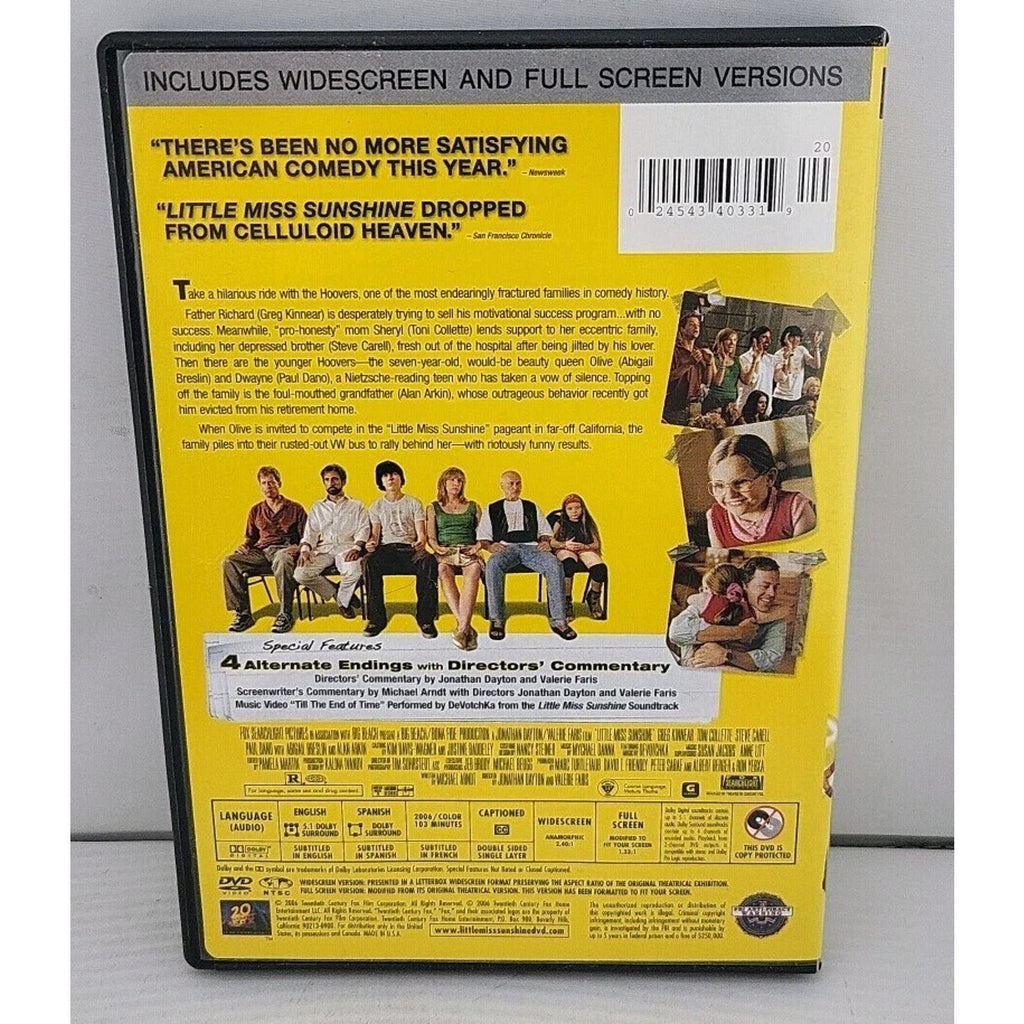Little Miss Sunshine (DVD, 2006)