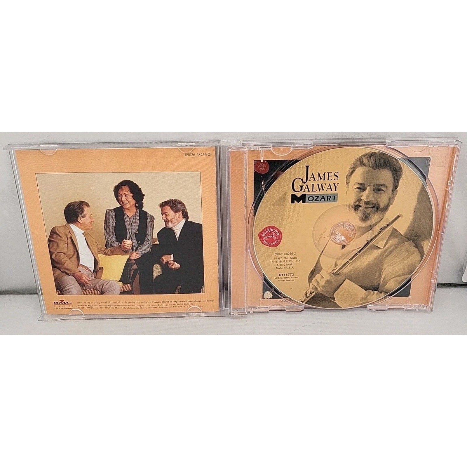 James Galway - Mozart Flute Concertos Academy Of St. Martins Neville Marriner CD