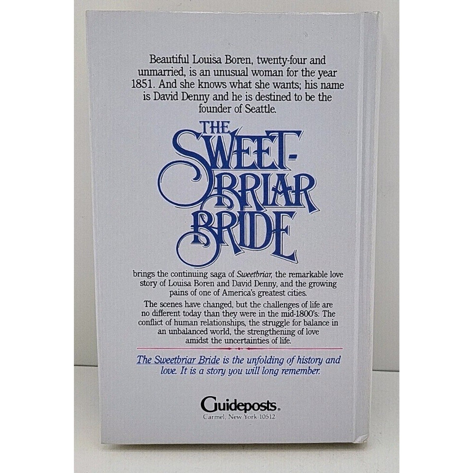The Sweet Briar Bride: Hardcover Book by Brenda Wilbee