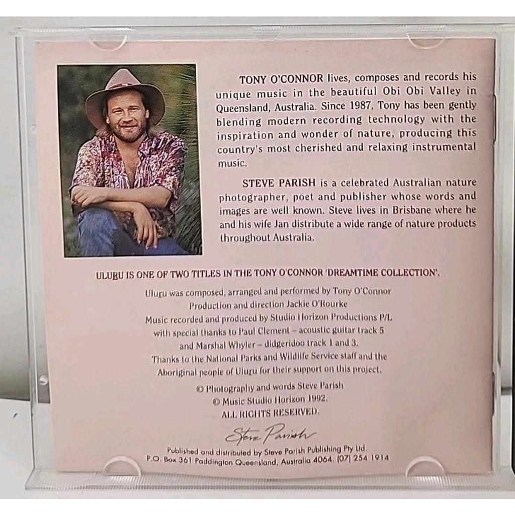 Tony O'Connor "Uluru" (Australia) "Music Studio Horizon" (1992) (CD)