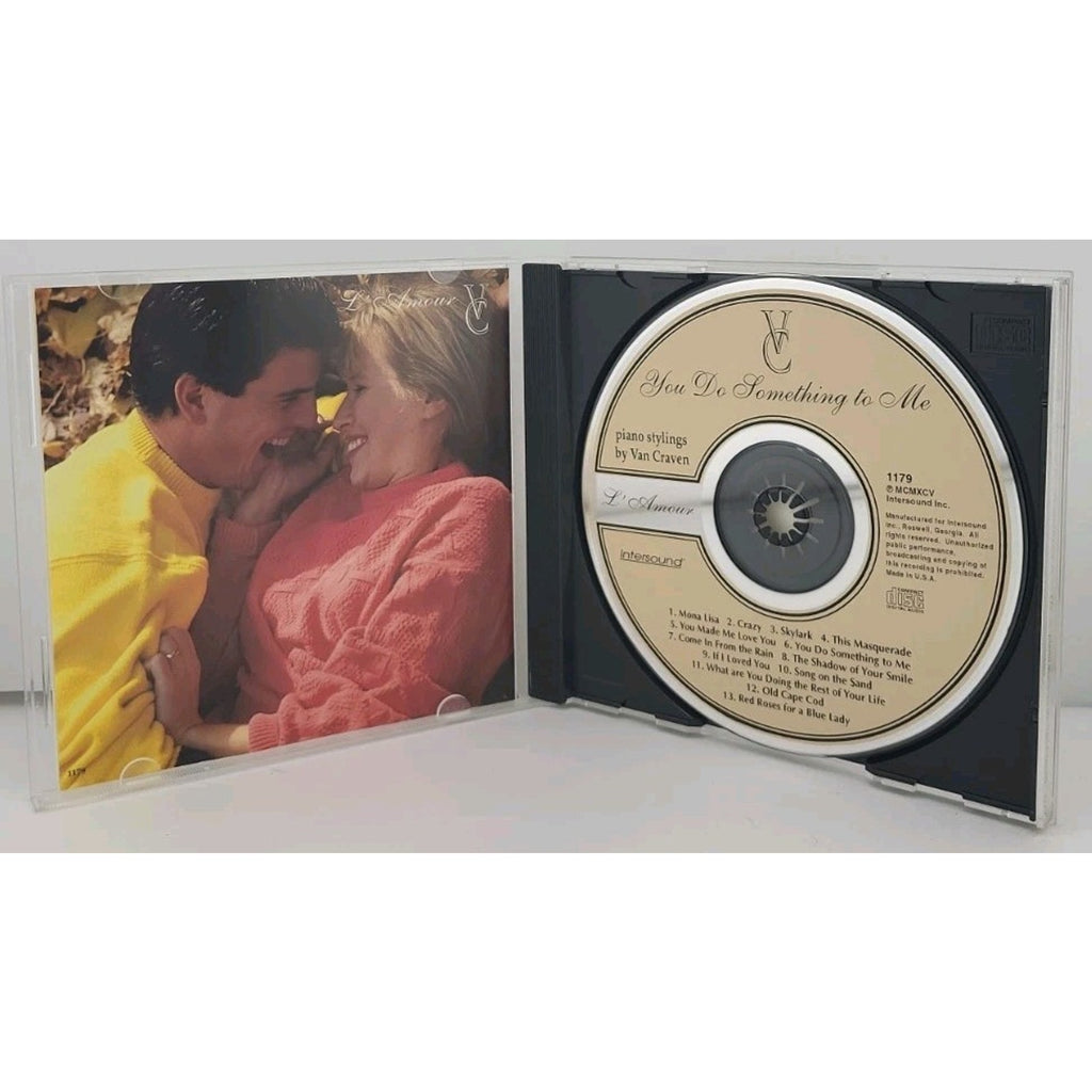 L'amour You Do Something to Me Van Craven Piano Stylings CD