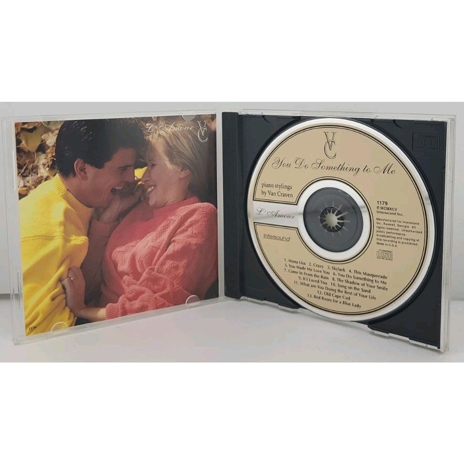 L'amour You Do Something to Me Van Craven Piano Stylings CD