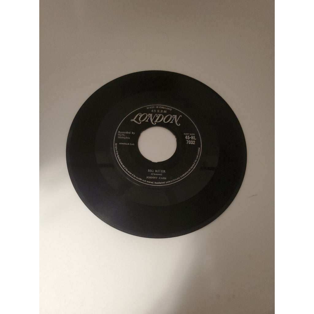Johnny Cash Big River/ Ballad Of A Teenage Queen (Record)