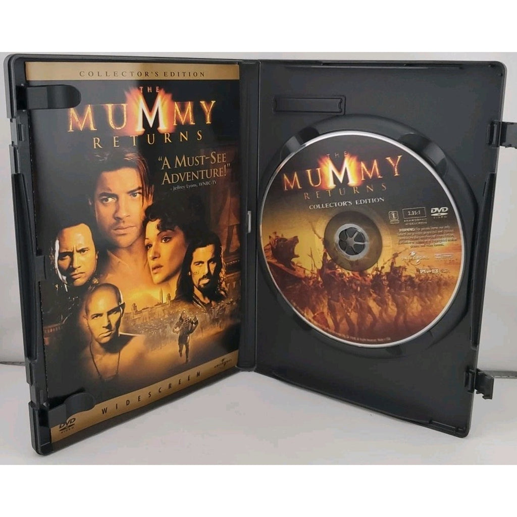The Mummy Returns (DVD, 2001, Widescreen Edition)