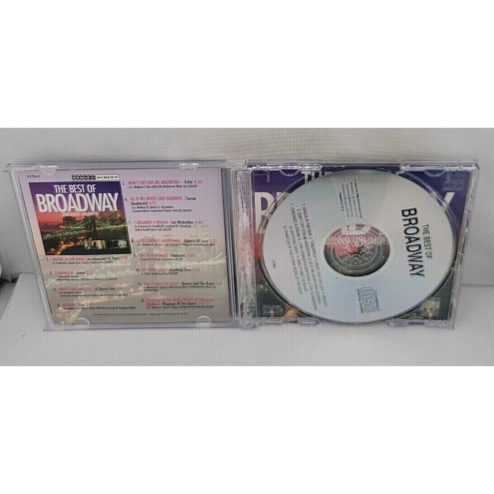 The Best of Broadway CD Starsound Unlimited