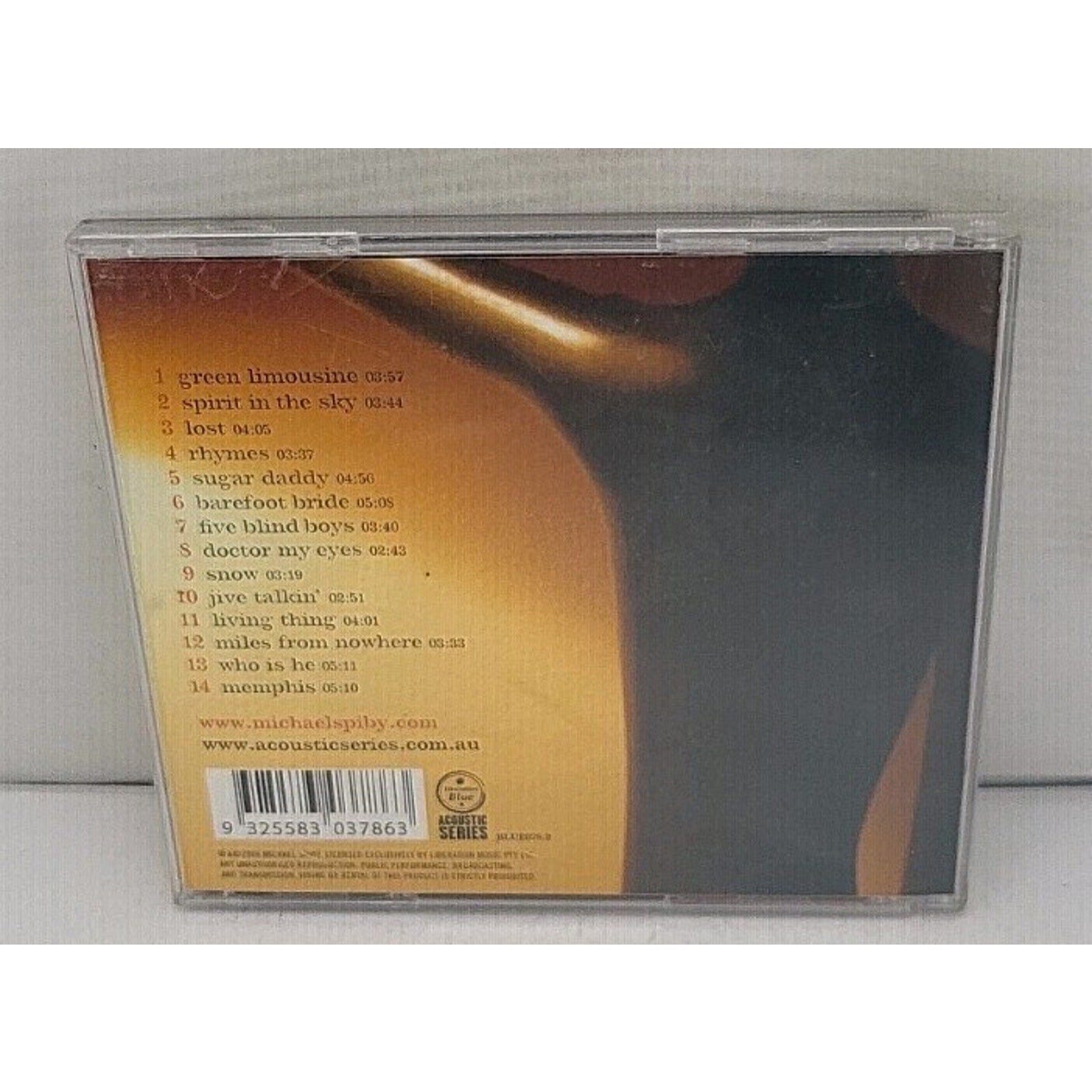 Barefoot by Spiby, Michael (CD, 2006)