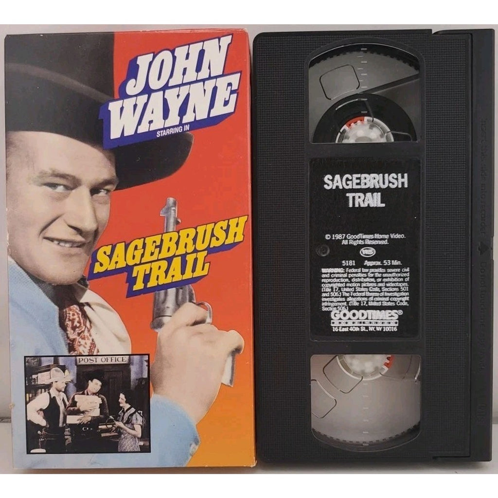 Sagebrush Trail (VHS, 1933)