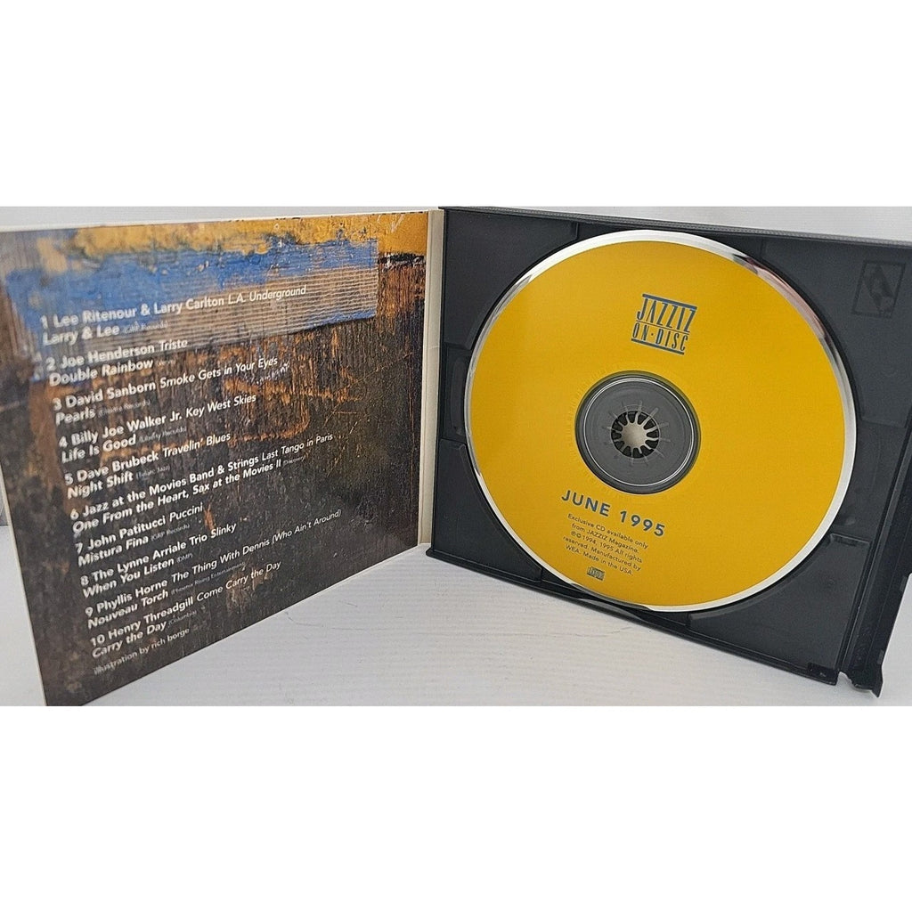 Jazziz Magazine On-Disc: June 1995 [Digipak] by Various Artists (CD, 1995)