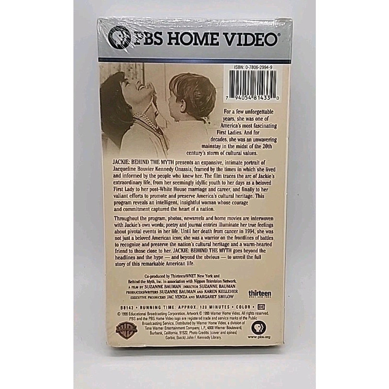 Jackie: Behind the Myth (VHS, 1999) *Brand New*