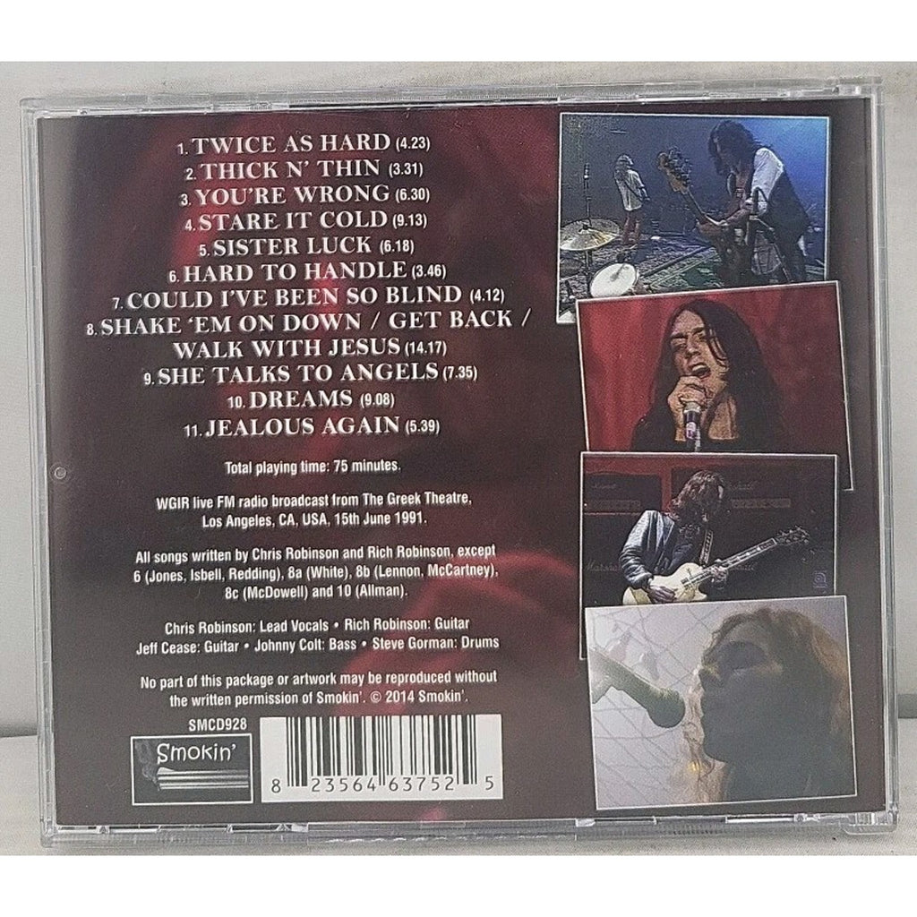 Live at the Greek by The Black Crowes (CD, 2015)