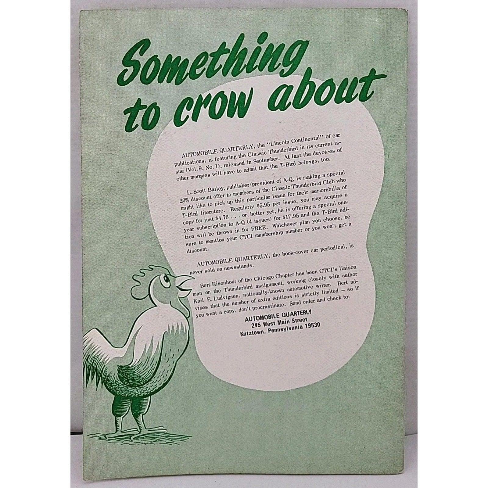 The Early Bird Magazine - Third Quarter 1970 - Volume 8 Issue 5 To 7
