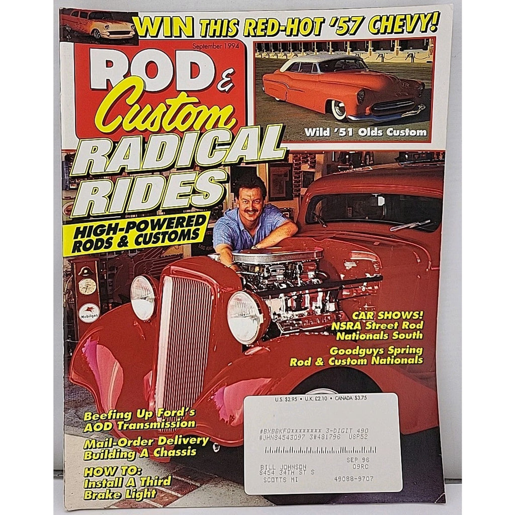 Rod & Custom Magazine - September 1994 - Volume 28 Number 9