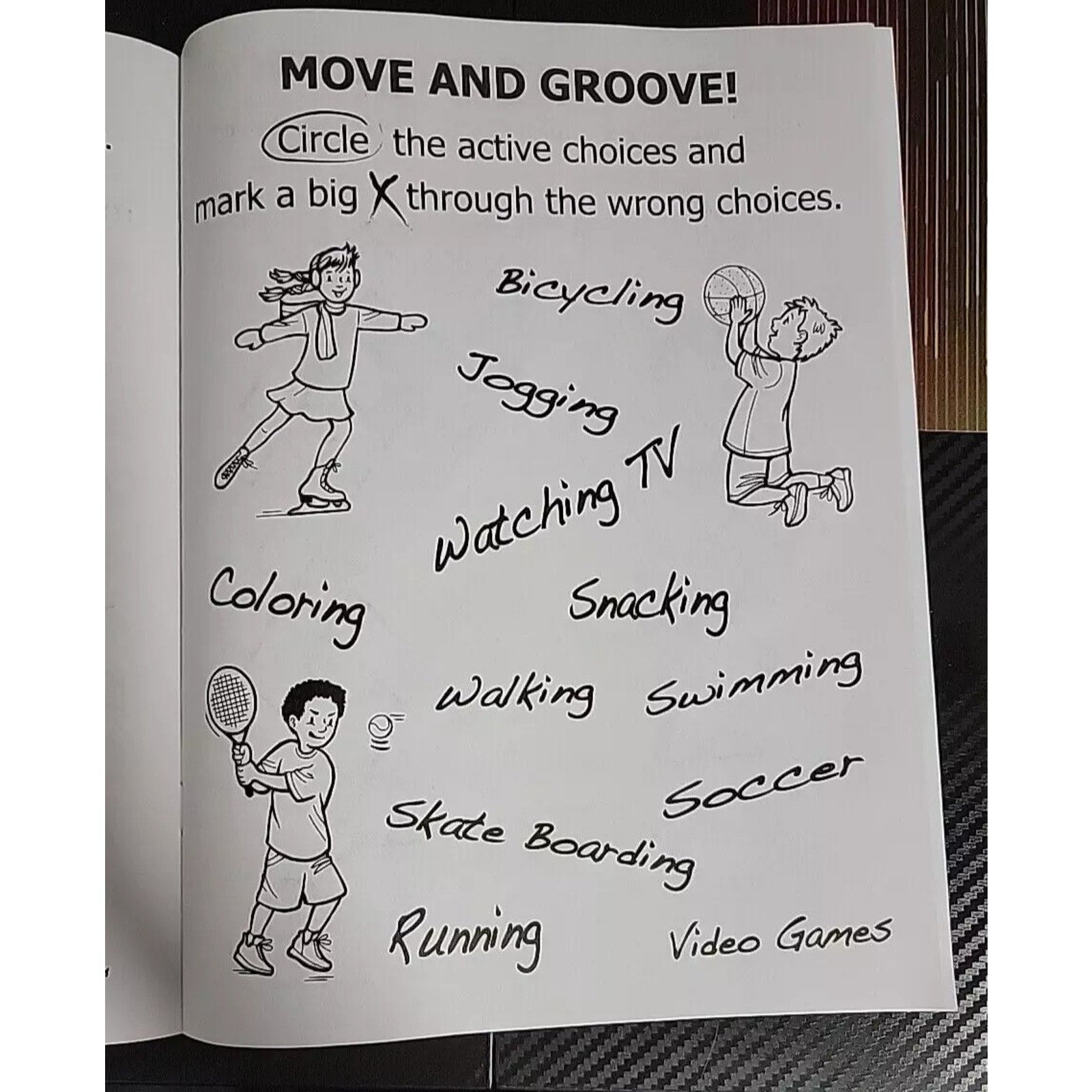 Fitness Is Fun McLaren Health Coloring Book