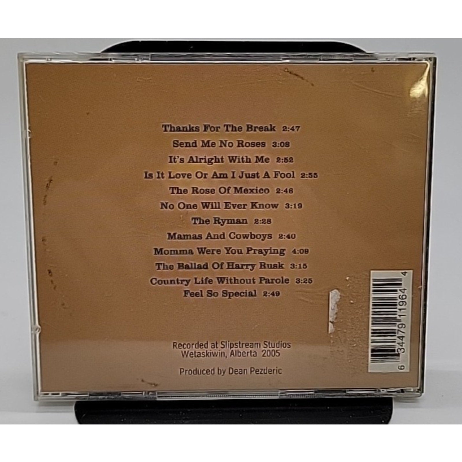 Thanks For The Break Frank Ervin (CD)