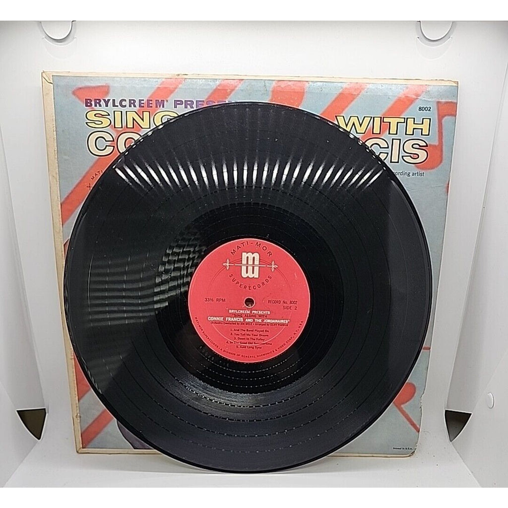 Brylcreem Presents- Sing Along with Connie Francis and the Jordanaires (Record)