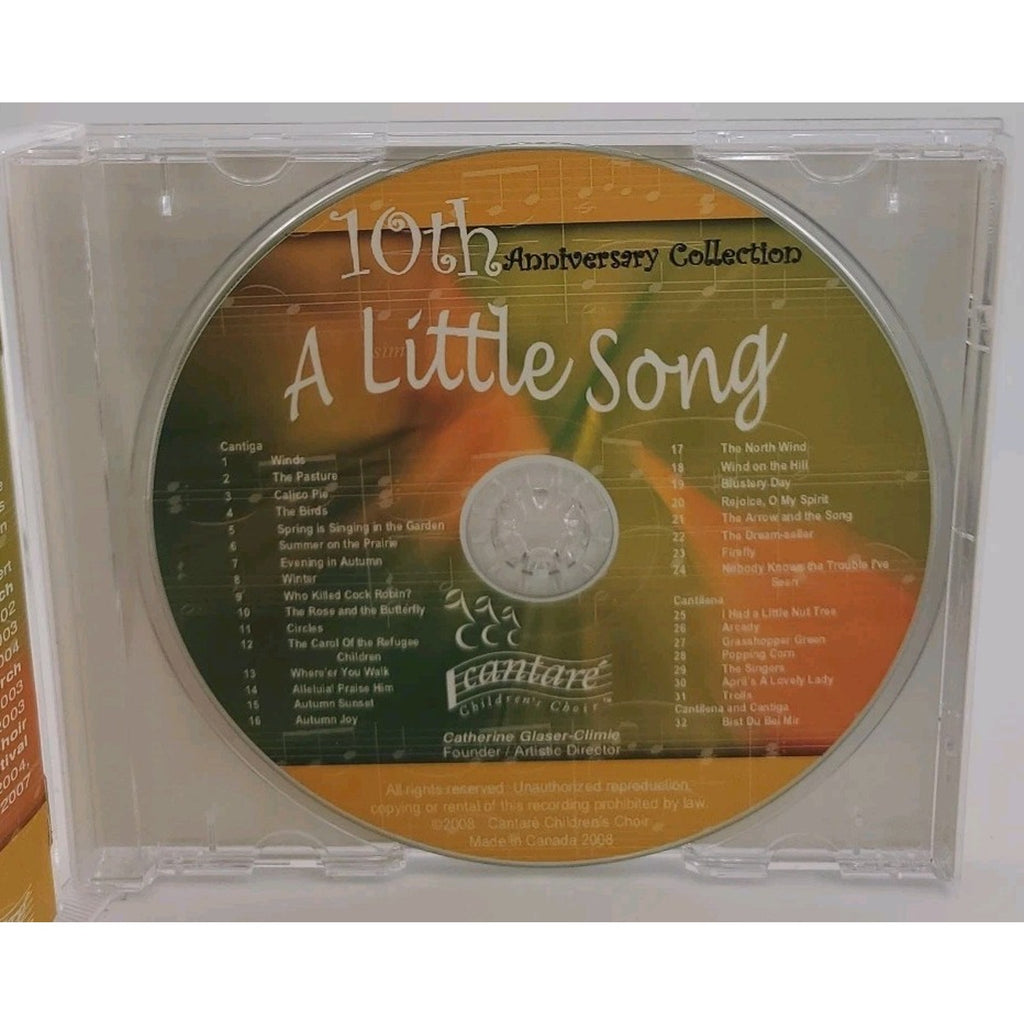 10th Anniversary Collection A Little Song CD